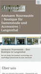 Mobile Screenshot of n-ammann.ch